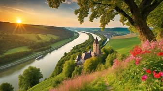 der rheinsteig entdecke die schoensten wanderetappen entlang des rheins in hessen