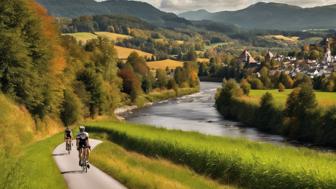 ederradweg komoot entdecke die malerischen routen entlang der eder