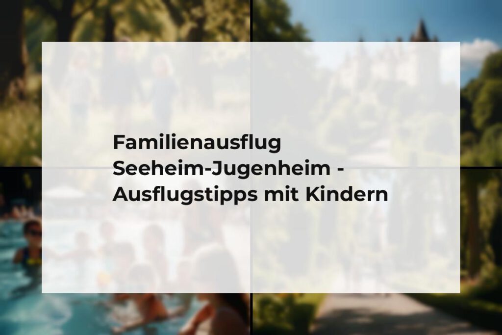 Familienausflug Seeheim-Jugenheim