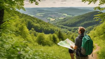 nibelungensteig karte entdecken sie die schoensten routen fuer ihre wanderung in hessen