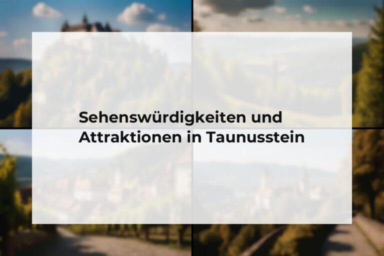 Taunusstein HessenTourist