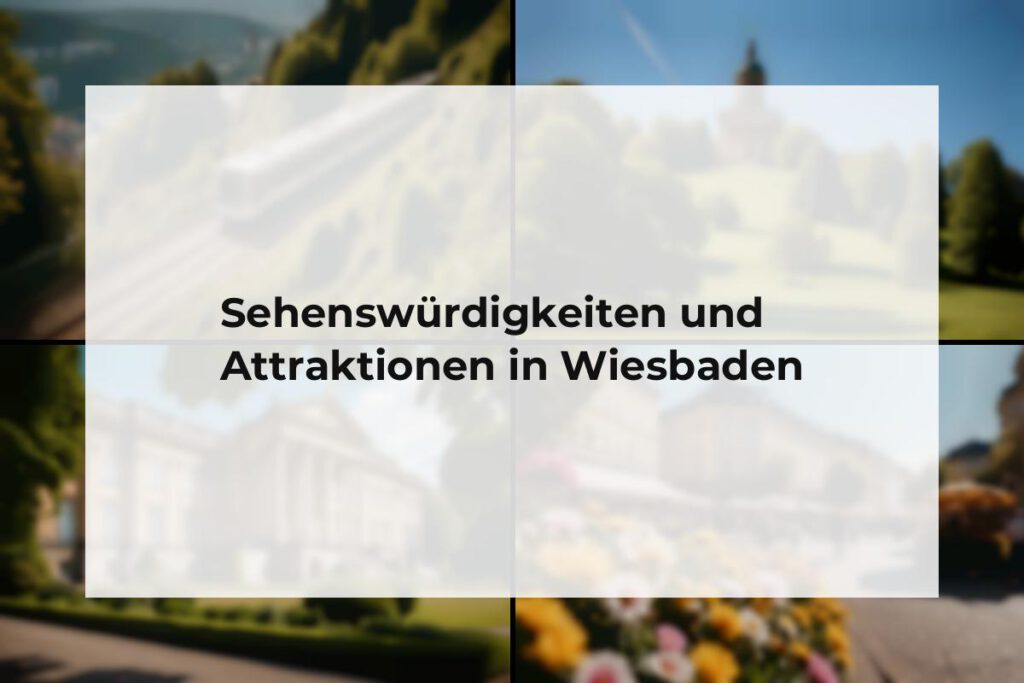 Sehenswürdigkeiten und Attraktionen Wiesbaden