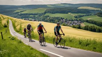 vulkanradweg hessen entdeckungstour durch die beeindruckende landschaft des vogelsbergs